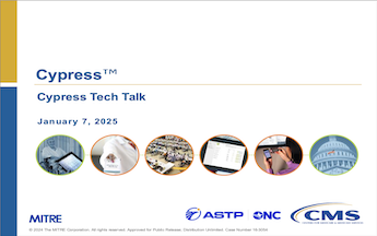 Cypress Tech Talk Slides from January 7, 2025