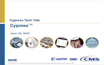 Cypress Tech Talk Slides from June 24, 2025